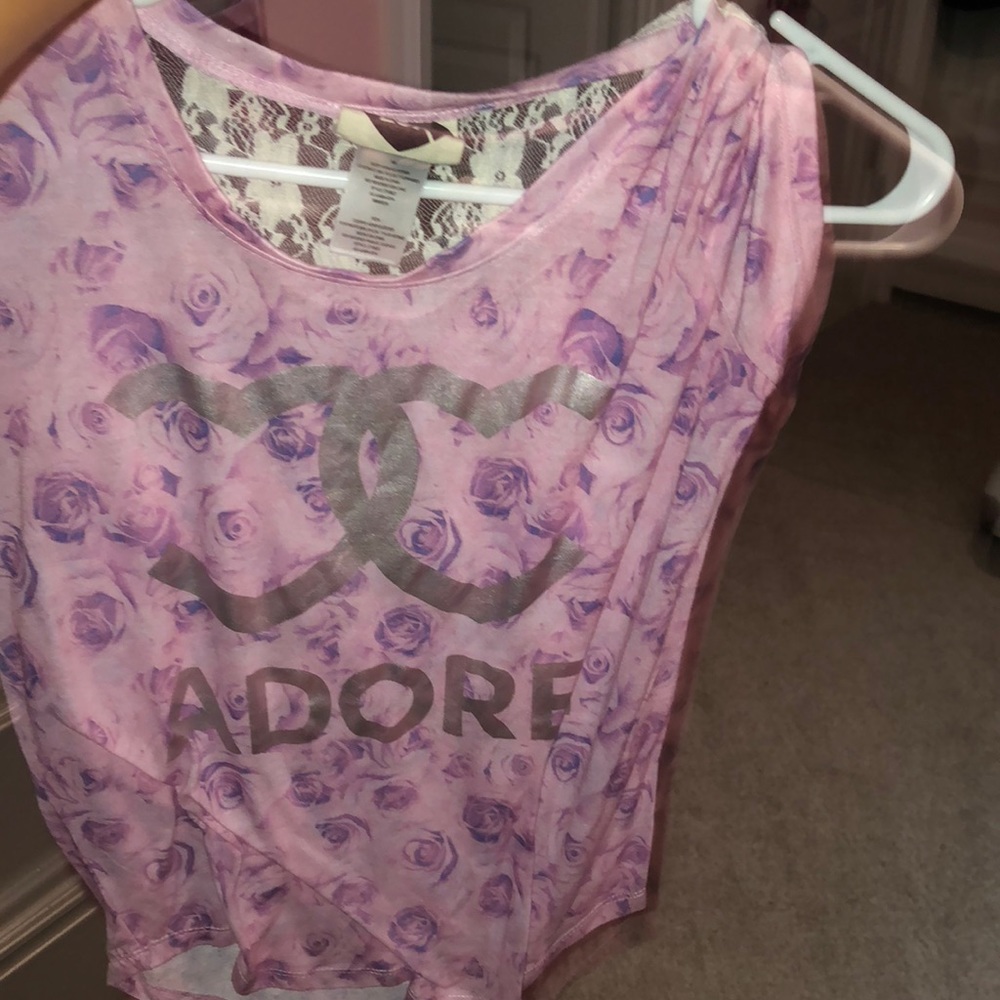 Floral adore shirt
